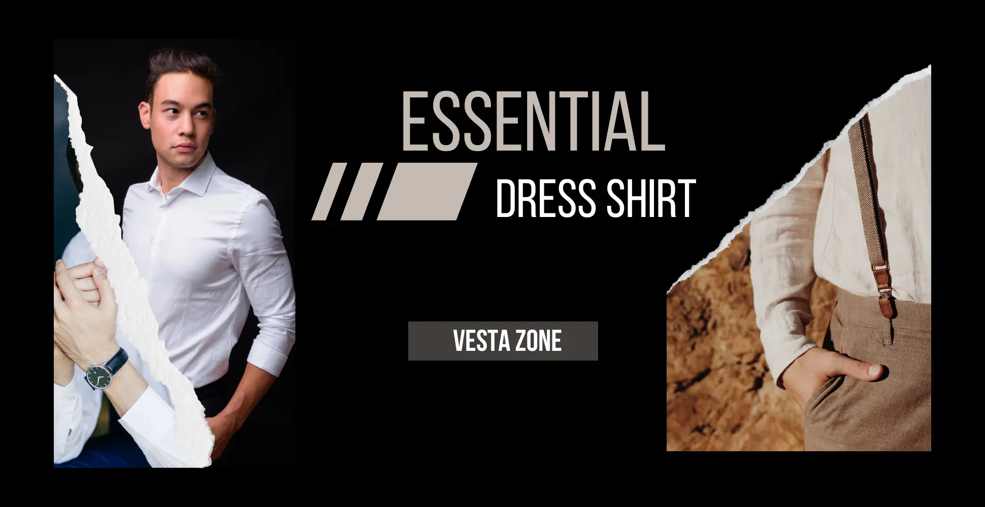 The Essential Dress Shirt of  VestaZone