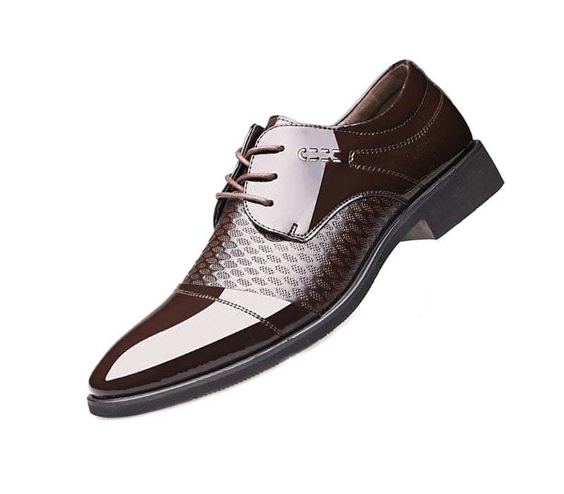 men's leather formal wear shoes